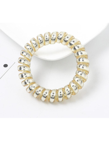 Tiras de Cabello en Espiral Leenchiry - 20 Piezas Impermeables