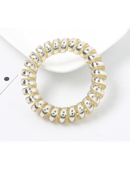 Tiras de Cabello en Espiral Leenchiry - 20 Piezas Impermeables