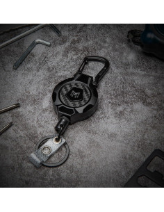 Llave Retráctil MNGARISTA 10 OZ (0.28 kg) Cable 80 cm Carbono 2