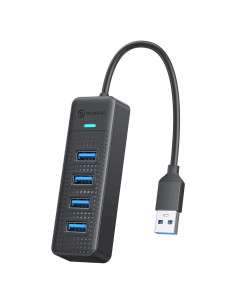 Hub USB 3.2 PHIXERO de 4 Puertos Compacto para Laptop