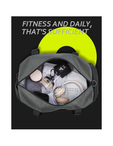 Bolsa de Gimnasio BAGSMART 40L Plegable Resistente al Agua