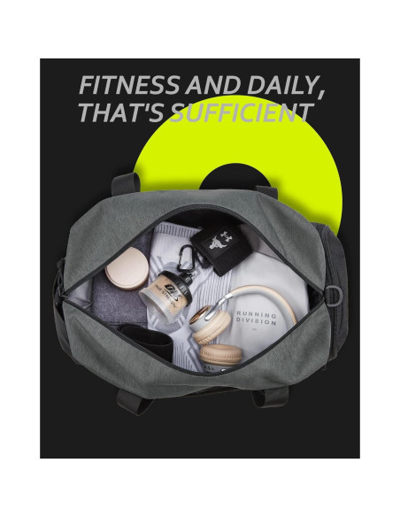 Bolsa de Gimnasio BAGSMART 40L Plegable Resistente al Agua