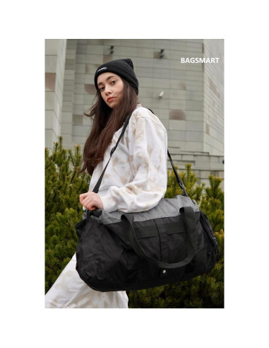 Bolsa de Gimnasio BAGSMART 40L Plegable Resistente al Agua