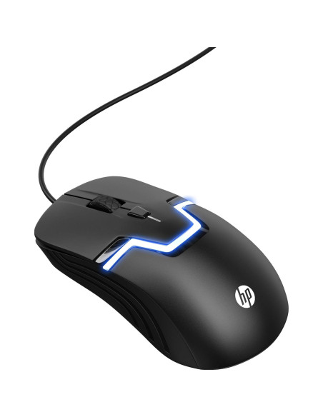 Ratón Gaming HP M160 RGB con Cable 110g 3 Botones