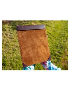 Cubierta de menú de cuero olpr. 14 x 21.6 cm estilo minimalista