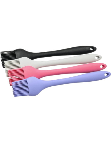 Brocha de Silicona Chef Craft 26.04 cm Negra Apta Lavavajillas