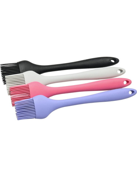 Brocha de Silicona Chef Craft 26.04 cm Negra Apta Lavavajillas