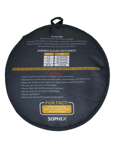 Bolsa Calentadora de Tortillas Sophix 30.48 cm Floral Aislante
