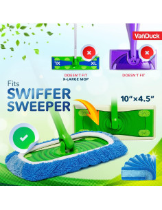 Paños de Mopa Reutilizables VanDuck para Mascotas 2 Unidades 2