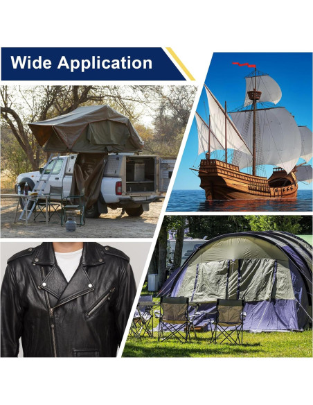 Kit de 152 Broches a Presión Hicdaw de Acero Inoxidable