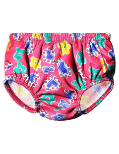 Pañal de natación reutilizable Water Gear - Rosa - Pequeño 5.9-8.2 kg