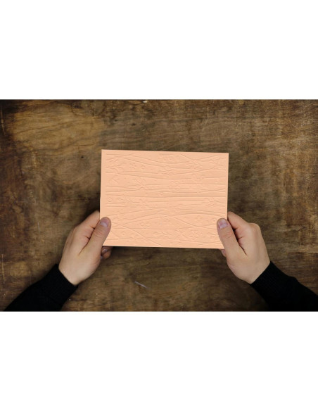 Carpeta de Embossing 3D Hying Flores y Ramas 14.5x10.5 cm