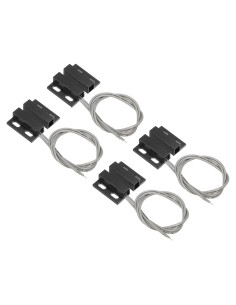 Interruptor de Lengüeta Magnético PATIKIL - Paquete de 4, Negro
