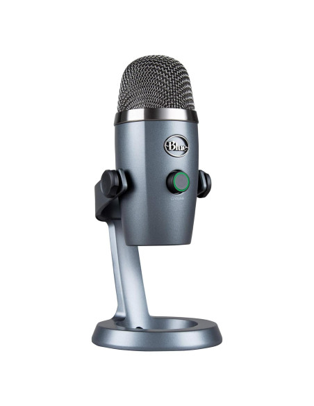 Micrófono USB Blue Yeti Nano Gris para Streaming y Podcasting