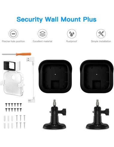 Soporte de Pared y Funda Protectora HOLACA para Cámara Blink