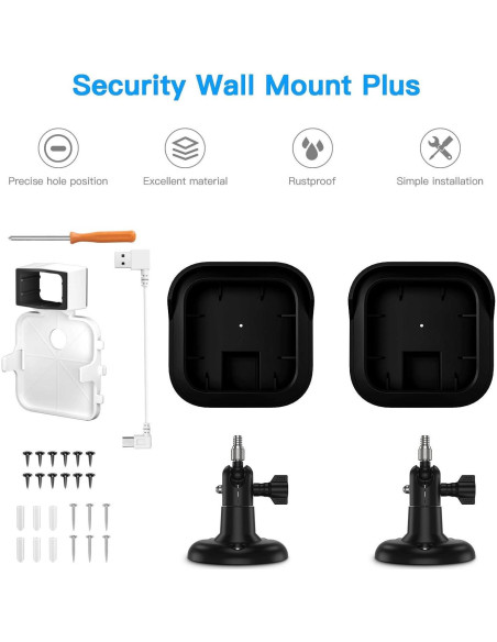Soporte de Pared y Funda Protectora HOLACA para Cámara Blink