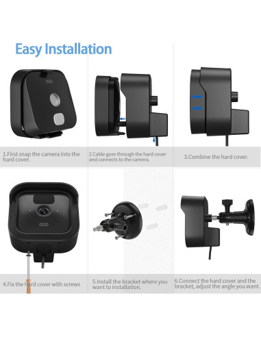 Soporte de Pared y Funda Protectora HOLACA para Cámara Blink