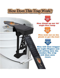 Trampa para Ratones RinneTraps Walk The Plank - Paquete de 2 2