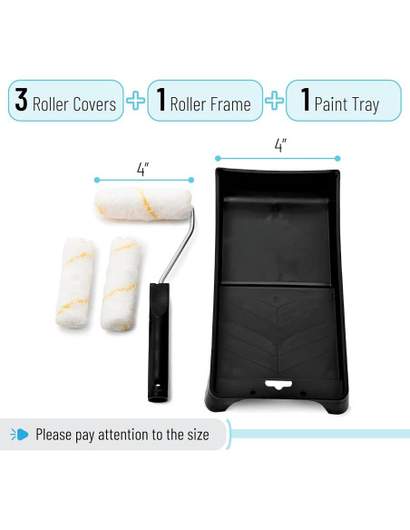 Juego de Herramientas de Pintura Bates Choice - 5 Piezas Juego de Herramientas de Pintura Bates Choice - 5 Piezas