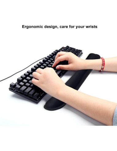Juego de Almohadillas Ergonómicas Poualss para Teclado y Ratón