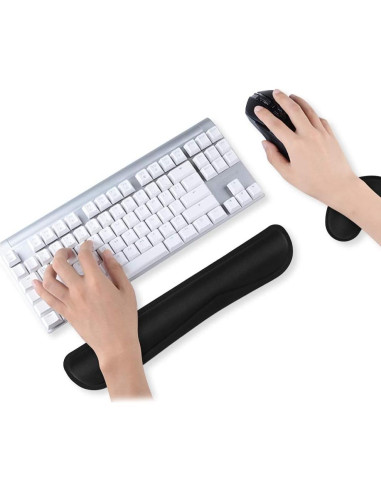 Juego de Almohadillas Ergonómicas Poualss para Teclado y Ratón