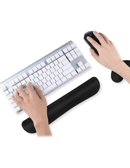 Juego de Almohadillas Ergonómicas Poualss para Teclado y Ratón
