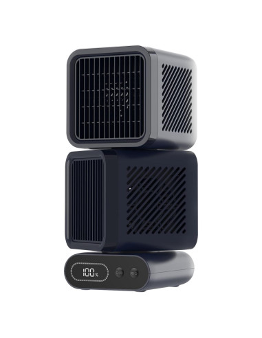 Ventilador de Mesa Hotsales 11" Recargable USB 6000mAh 6 Velocidades