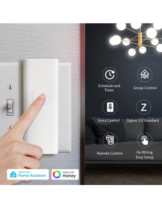 Interruptor Inteligente Zigbee ThirdReality P1SSC1 Sin Cableado 2