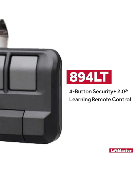 Control Remoto LiftMaster 894LT 4 Botones para Puertas de Garaje Control Remoto LiftMaster 894LT 4 Botones para Puertas de Garaje