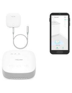 Sensor de Fugas de Agua YoLink 2 con Hub, 105dB, 402m