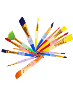 Set de Pinceles de Pintura Horizon Group USA - 15 Piezas Multiusos 2