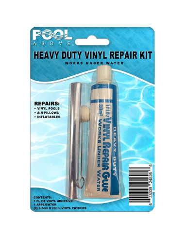 Kit de Parcheo de Vinilo Pool Above - 8 Parches 5.1cm + Pegamento