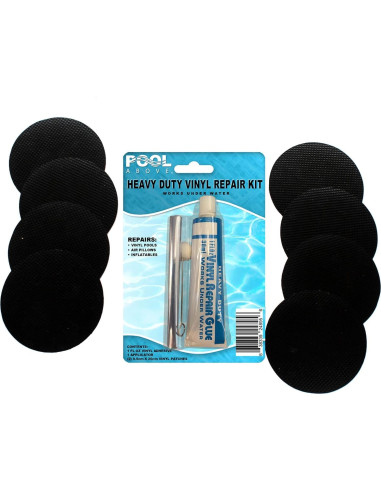 Kit de Parcheo de Vinilo Pool Above - 8 Parches 5.1cm + Pegamento