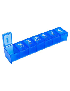 Planificador de Medicamentos para Perros EZY DOSE 7 Días Azul