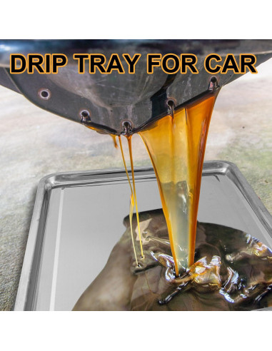 Bandeja de Goteo de Aceite Datanly 60 x 40 cm Acero Inoxidable