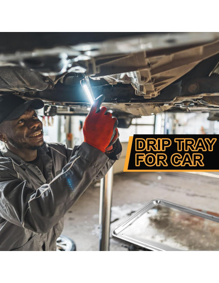 Bandeja de Goteo de Aceite Datanly 60 x 40 cm Acero Inoxidable