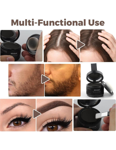 Polvo Cubridor de Raíces Afmicat - Negro, 40.8g Polvo Cubridor de Raíces Afmicat - Negro, 40.8g