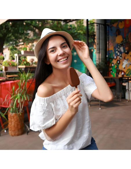 4 Moldes de Silicona para Paletas SAYAYA con 200 Palitos