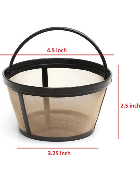 Filtro de café reutilizable GoldTone 2 Pack para Mr. Coffee
