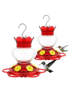 Comederos de Colibríes TOPXIAN 2 Paquetes 385g A Prueba de Hormigas