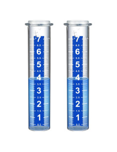 Tubo de Reemplazo para Pluviómetro Ricihene-ATCH 17.78 cm 2 Pcs