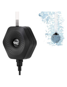 Bomba de Aire Mini Hygger 1.5W Ultra Silenciosa para Acuario 1.9-56.8L