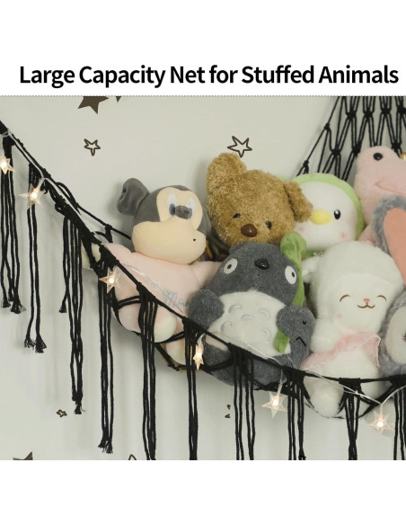 Hamaca de Animales de Peluche YELIENM con Luz LED 99x140 cm