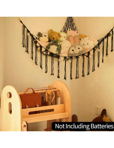 Hamaca de Animales de Peluche YELIENM con Luz LED 99x140 cm