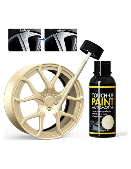 Pintura de Retoque XTryfun Champagne Gold 30ml para Llantas