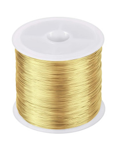 Alambre de Joyería MIKIMIQI 100m Cobre 0.4mm 26 Agujas 2