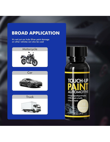 Pintura de Retoque XTryfun Champagne Gold 30ml para Llantas