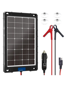 Cargador Solar 12V 20W Shyueda Pro Impermeable