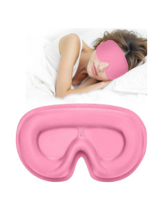 Máscara para dormir ergonómica Hochoek LP-Rosa Normal