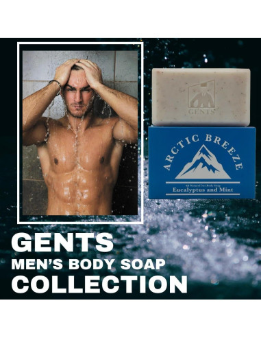 Jabón Corporal Hidratante G.B.S Brisa Ártica 150g para Hombres